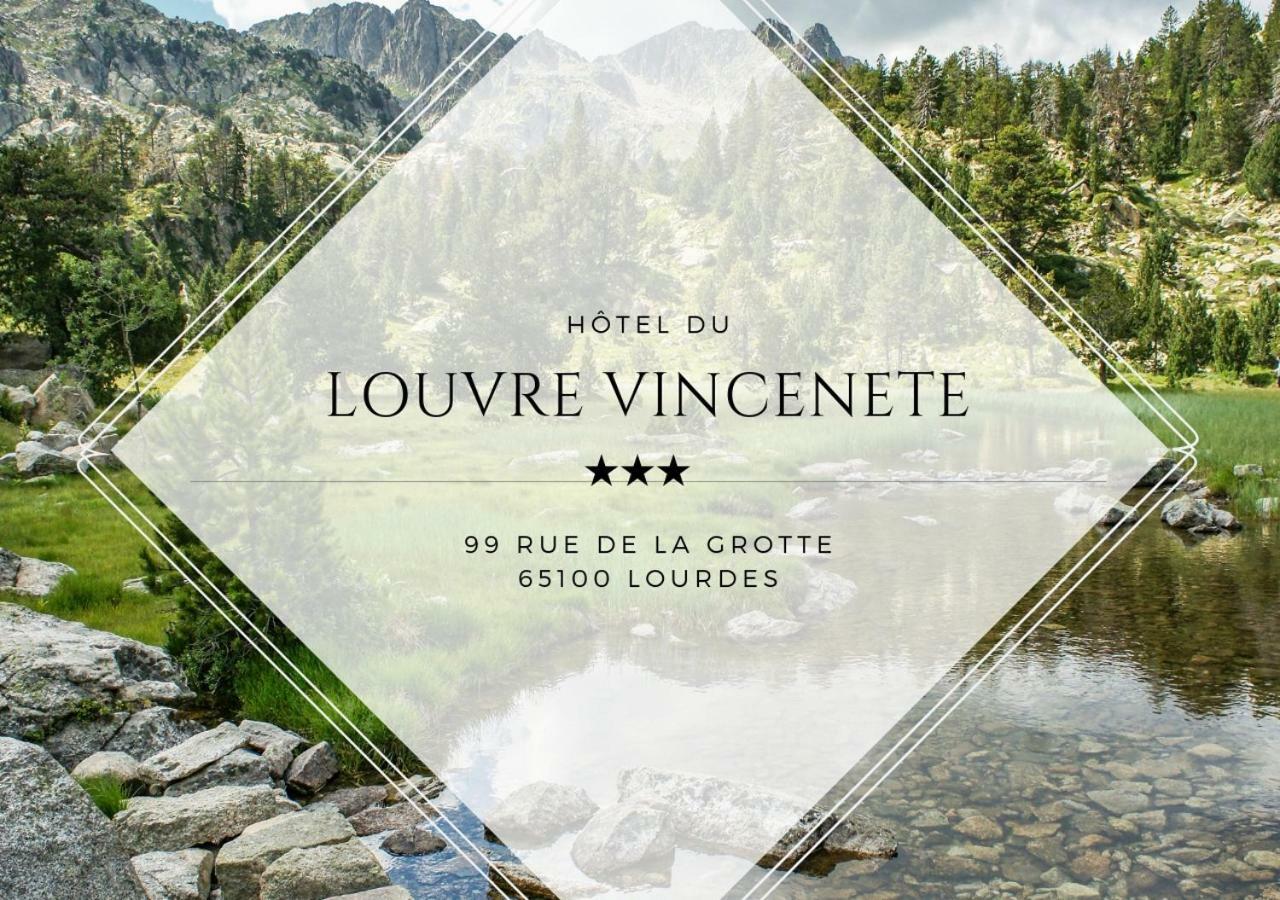 Hotel Louvre Vincenette ルルド エクステリア 写真